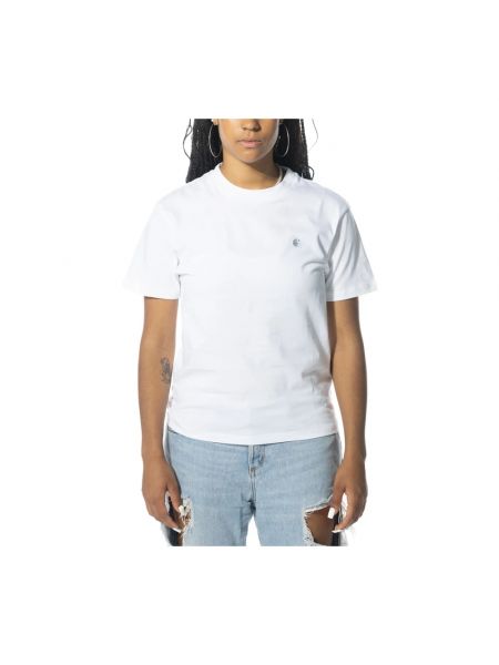 T-shirt mit kurzen ärmeln Carhartt Wip weiß