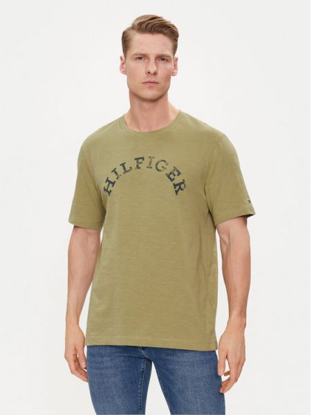 T-shirt Tommy Hilfiger verde