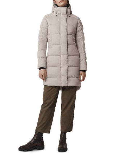 Пуховик Canada Goose розовый