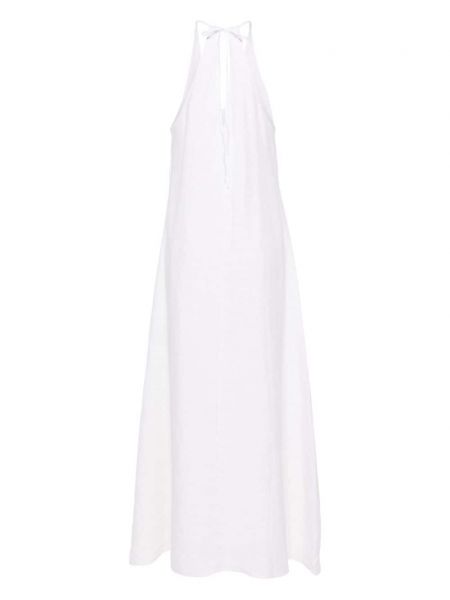 Sukienka długa 120% Lino biała
