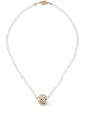 Collier avec perles Timeless Pearly blanc