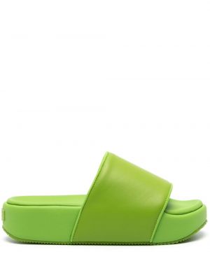 Pantofi cu vârf pătrat Y-3 verde