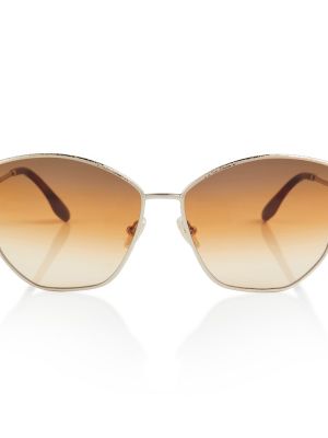 Okulary przeciwsłoneczne Victoria Beckham złote