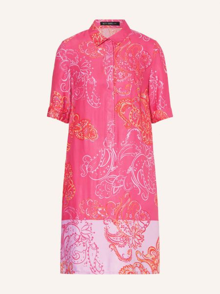 Saténové košilové šaty Betty Barclay růžové