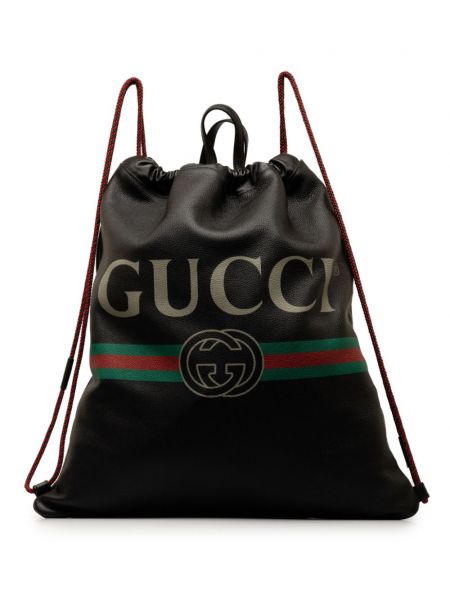 Rucksack Gucci Pre-owned schwarz