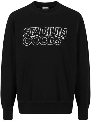 Mikina s kulatým výstřihem Stadium Goods černá