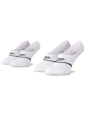 Chaussettes de sport Nike blanc