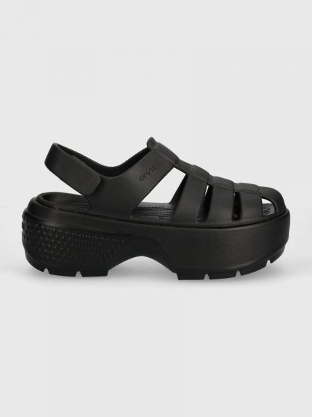 Sandale s platformom Crocs crna
