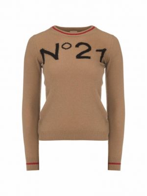 Коричневый свитер N21