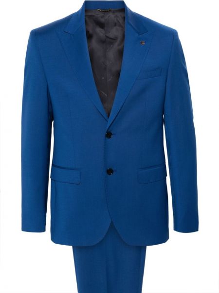 Ukrojena obleka Manuel Ritz modra