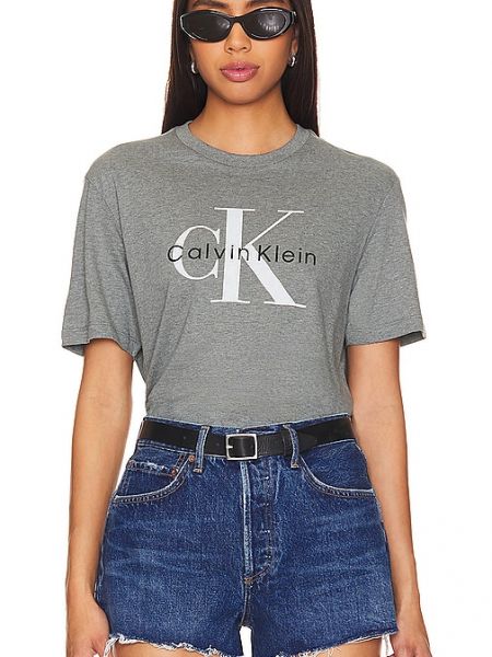 Top Calvin Klein grigio