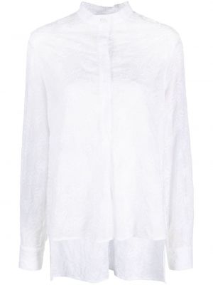 Риза бродирана Genny бяло