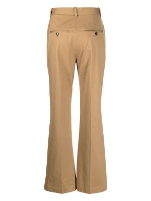 Pantalon large plissé Circolo 1901 marron