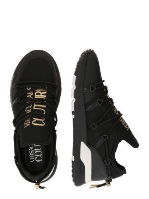 Slip-on ниски обувки Versace Jeans Couture черно