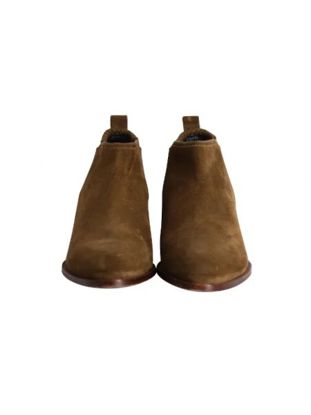 Botas de agua de cuero Alexander Wang Pre-owned marrón