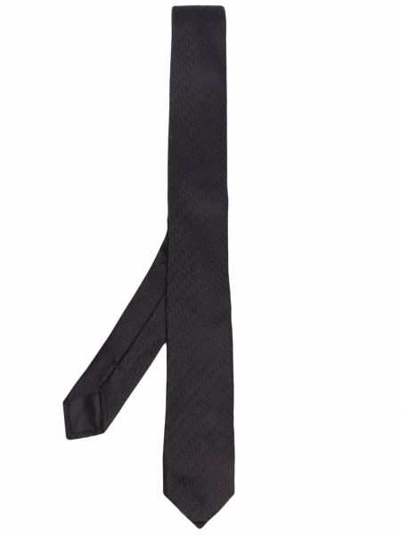 Corbata con bordado de seda Givenchy negro