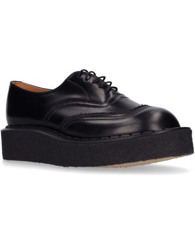 Pantofi oxford din piele Comme Des Garçons negru