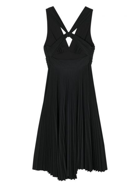 Sukienka midi plisowana A.l.c. czarna