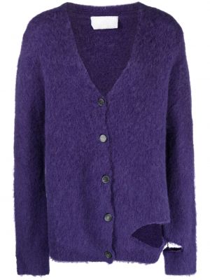 Cardigan en laine en alpaga Ramael violet