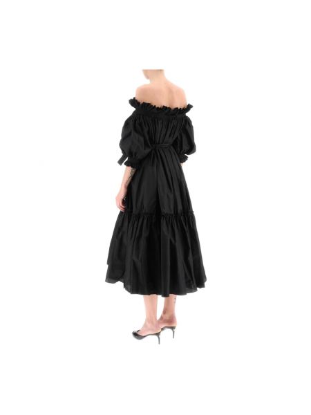 Vestido midi Dior negro