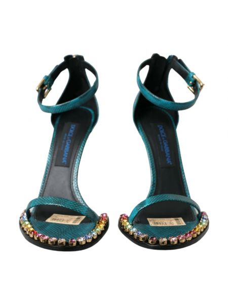 Sandalias de tiras Dolce & Gabbana azul