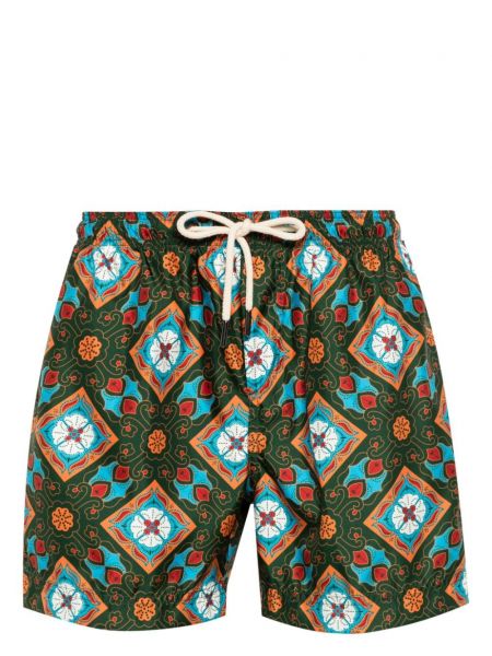 Printti shortsit Peninsula Swimwear vihreä