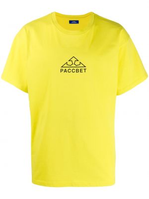 T-shirt Paccbet gul