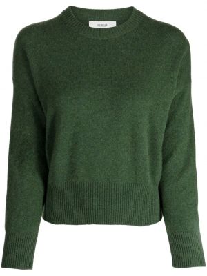 Sweter z kaszmiru z okrągłym dekoltem Pringle Of Scotland zielony