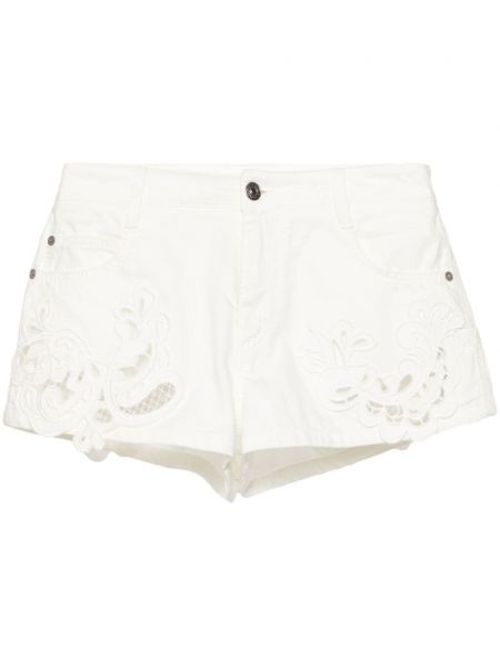 Denimshorts Ermanno Scervino hvid