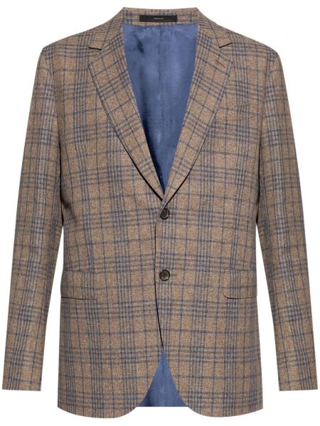 Kontrolleret blazer Paul Smith brun