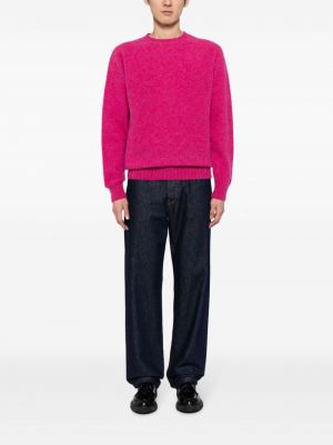 Džemperis ar apaļu kakla izgriezumu Ymc rozā