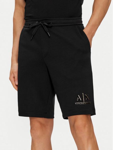 Sportske kratke hlače Armani Exchange crna