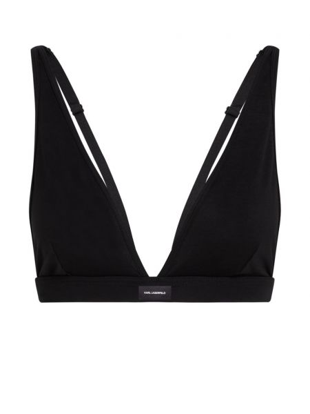 Bralette rinnahoidja Karl Lagerfeld must