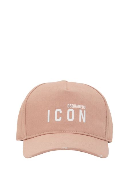 Bomuld cap Dsquared2 pink