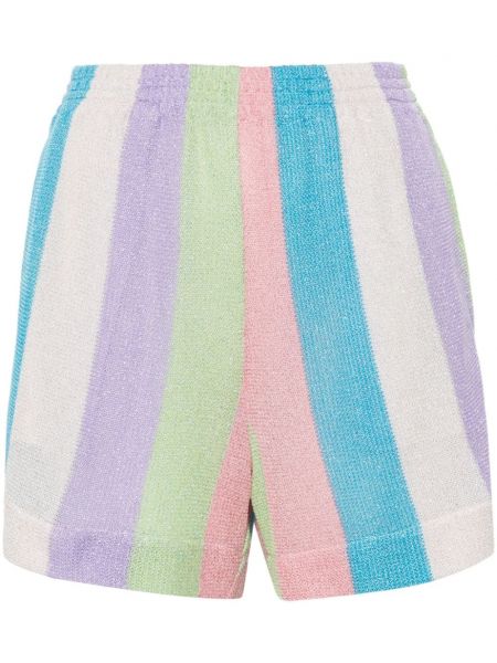 Shorts en tricot Mc2 Saint Barth violet