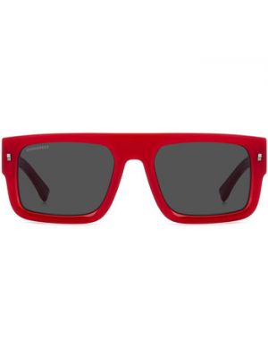 Okulary przeciwsłoneczne Dsquared czerwone