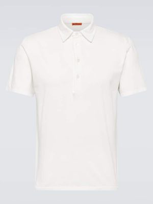 Pamučna polo majica od jersey Barena Venezia bijela