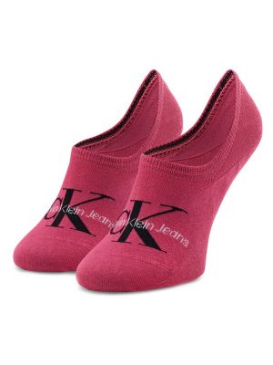 Hlačne nogavice Calvin Klein Jeans roza