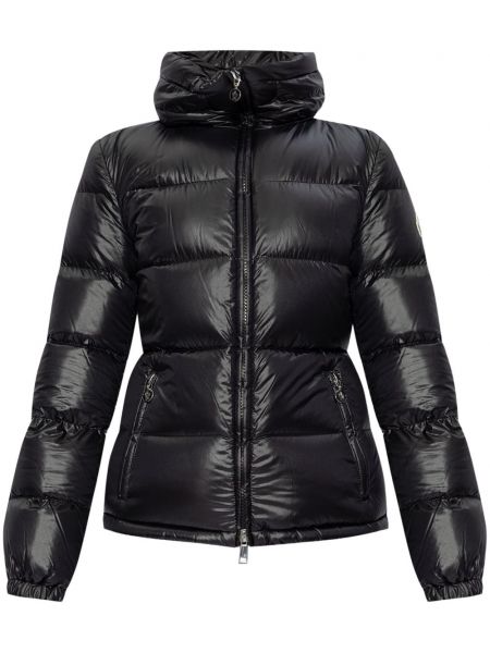 Kapitone ceket Moncler siyah