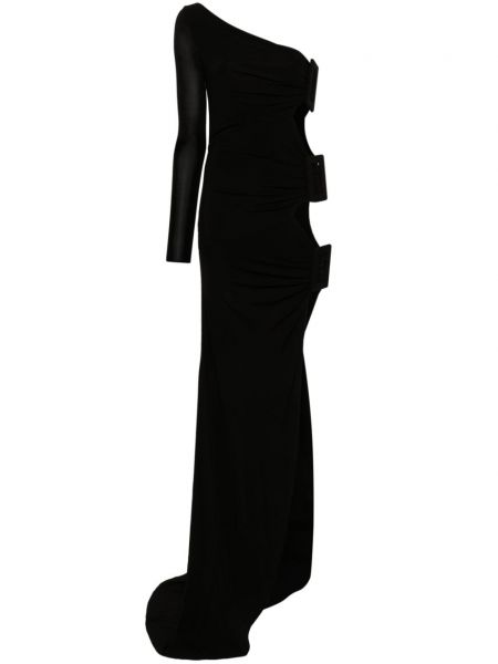 Kleid mit one-shoulder-träger Giuseppe Di Morabito schwarz