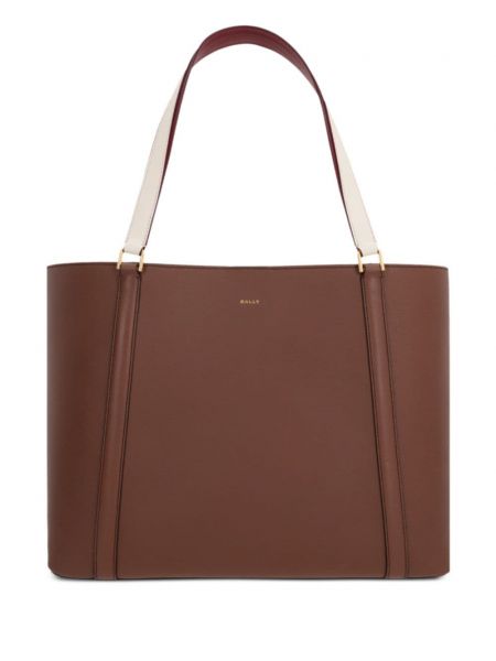 Leder shopper handtasche Bally