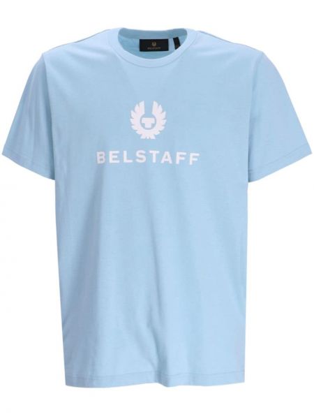 Bavlněné tričko s potiskem Belstaff