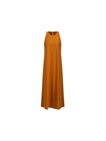 Ärmelloses kleid mit rundem ausschnitt Harris Wharf London orange