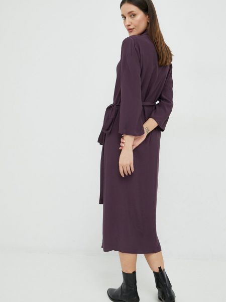 Rochie lunga Sisley violet