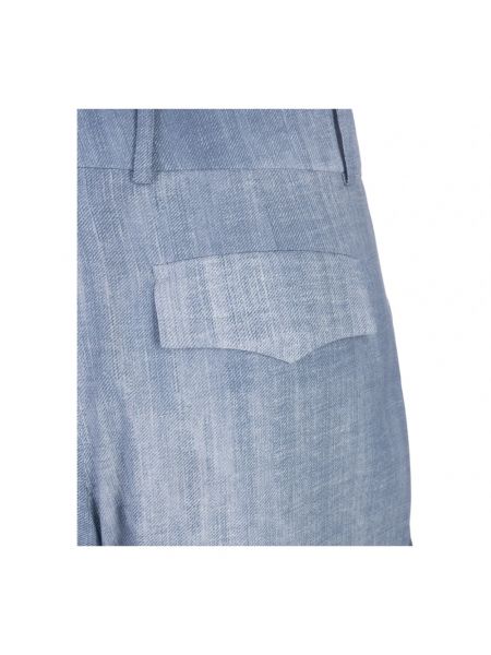 Pantalones rectos Ermanno Scervino azul