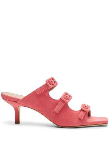 Wildleder pantolette Scarosso pink