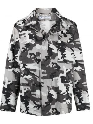 Jacke mit print mit camouflage-print Off-white