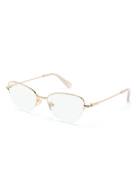 Křišťálové brýle Swarovski zlaté
