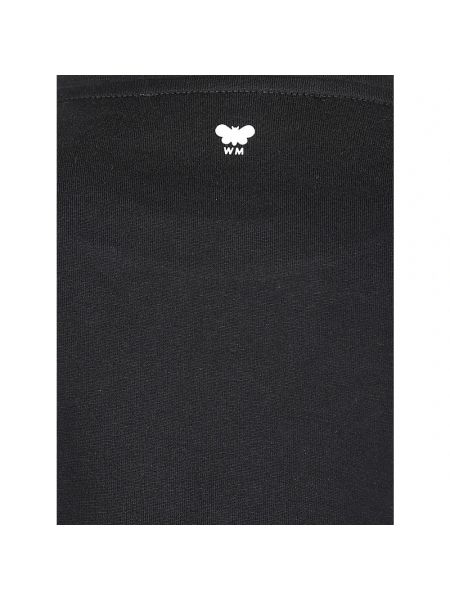 Camiseta de algodón clásica Max Mara Weekend negro