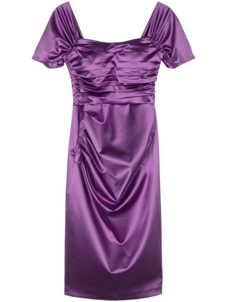 Коктейлна рокля Chiara Boni La Petite Robe виолетово